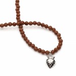 Choker z piasku pustyni, srebro