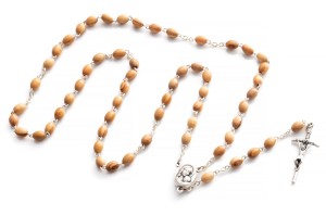 Różaniec z drewna Oliwnego