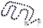 Różaniec z półszlachetnego lapis lazuli